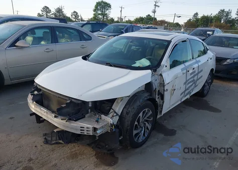 2016 Honda Civic Ex из США, поврежденный, VIN 19XFC2F73GE073530